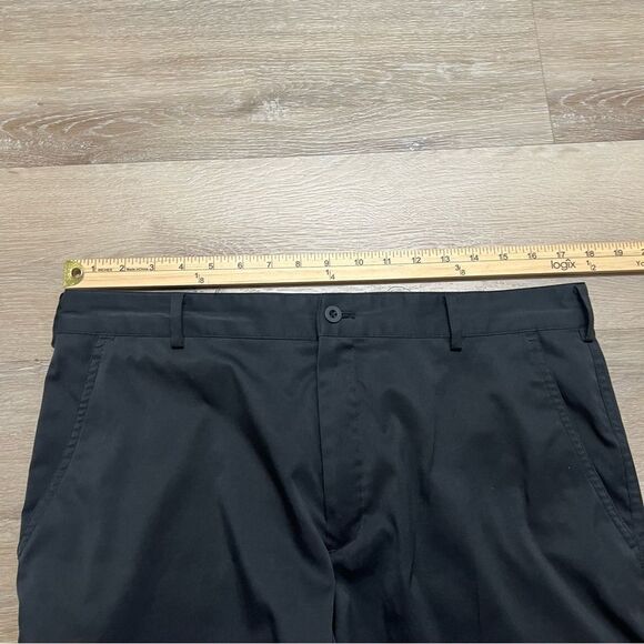 Nike Dri Fit Tech Golf Pants Mens 34x30 Black 319685-012 Polyester Spandex - Picture 3 of 10